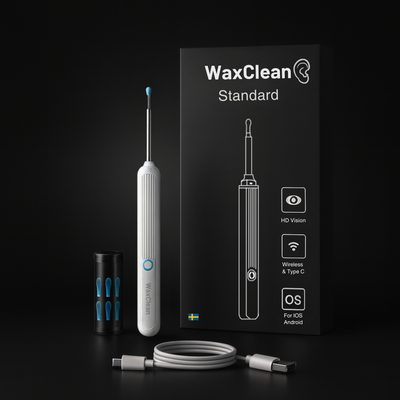 WaxClean™ - Smart öronrengöring med avancerad teknik