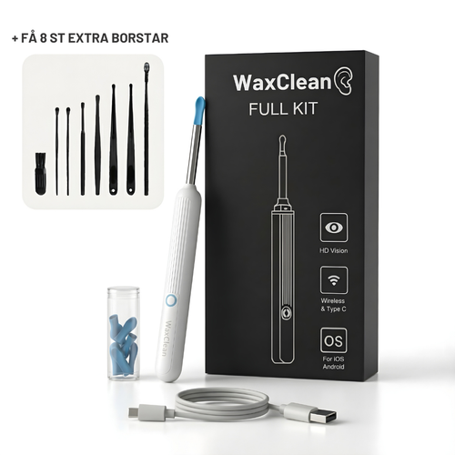 WaxClean™ - Smart öronrengöring med avancerad teknik